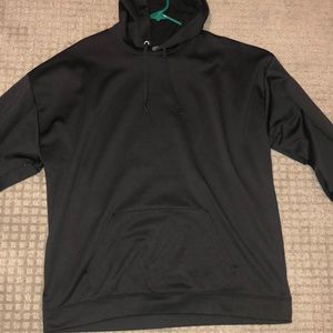 Black fleece Hanes hoodie size L